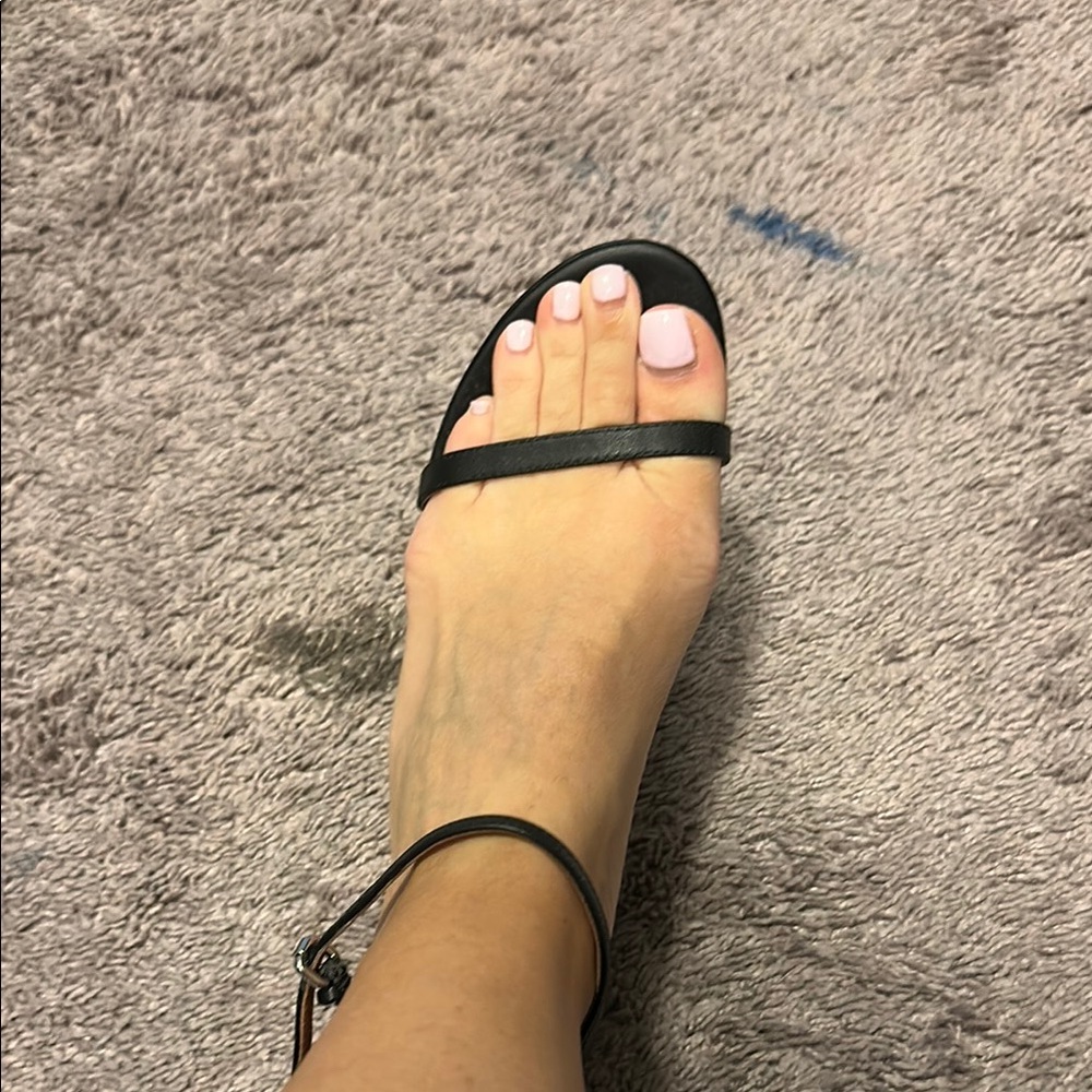 Coach Black Heels with Sleek Design